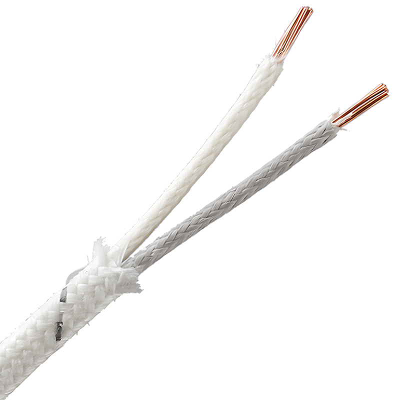 Fil de thermocouple plat en fibre de verre NC unipolaire