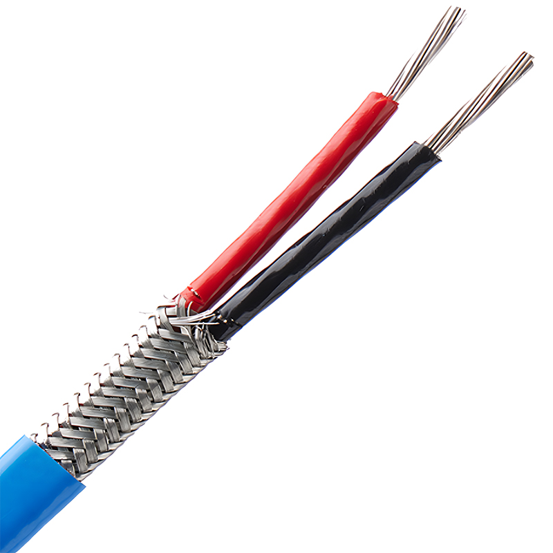 Fil de thermocouple PFA plat unipolaire