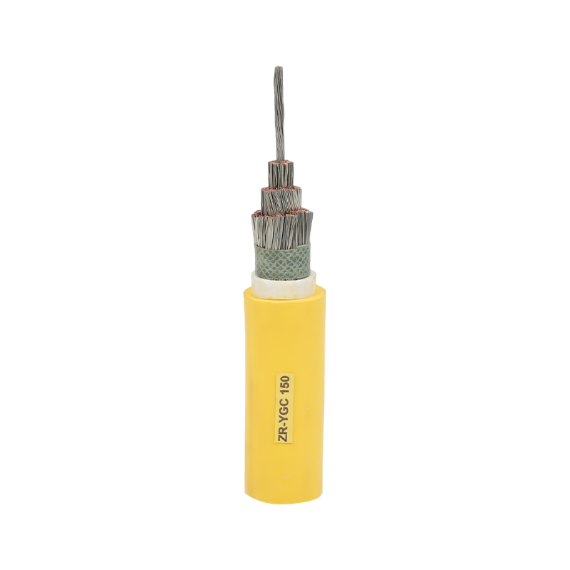 Câble haute température isolé en caoutchouc de silicone YGZ Câble haute température isolé en caoutchouc de silicone YGZ