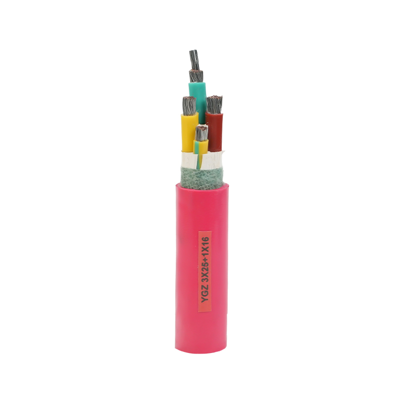 Câble haute température isolé en caoutchouc de silicone YGZ Câble haute température isolé en caoutchouc de silicone YGZ
