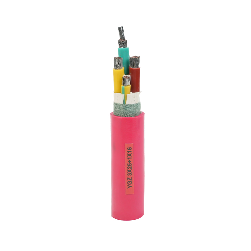Câble haute température isolé en caoutchouc de silicone YGZ Câble haute température isolé en caoutchouc de silicone YGZ