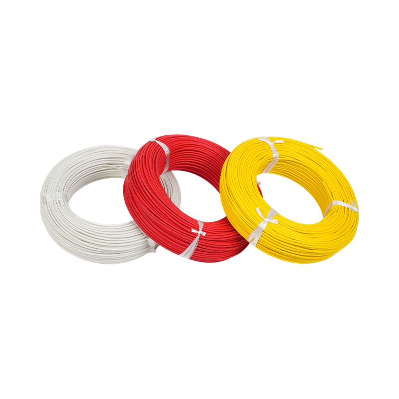 Fil et fibre isolés et tressés en caoutchouc de silicone UL